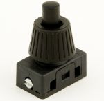 Black Push / Press Switch for wall lamps etc. (703B)